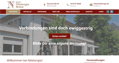 Desktop Screenshot of nibelungia.de